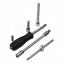 Универсальный набор инструментов биты и головки Steel Tool Set 46 Piece предметов в чемодане Київ