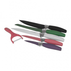 Набор ножей UNIQUE UN-1802(Z1-1606) 5+1 Разноцветный (au1653i2524) Херсон