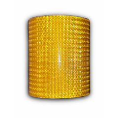 Светоотражающая самоклеящаяся лента Eurs 20х300 см Тёмно-Жёлтая (ETW-DY) Житомир
