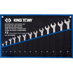 Набор ключей KING TONY TREOTON 13 единиц 6-24 мм супер-легкие (12D13MRN) Черкассы
