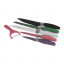 Набор ножей UNIQUE UN-1802(Z1-1606) 5+1 Разноцветный (au1653i2524) Житомир