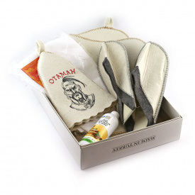 Подарочный набор для сауны Sauna Pro №2 Отаман (N-109)