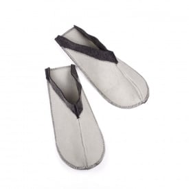 Тапочки для дома и бани войлочные Luxyart Комби 40-46 р Белый (LS-146)