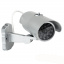 Муляж камеры видеонаблюдения UKC Mock Security Camera камера-обманка с датчиком движения Silver (hub_RWKO47410) Житомир