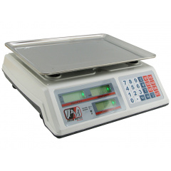 Весы торговые электронные 50 кг Promotec PM5051 Белые (117601183zag) Ровно