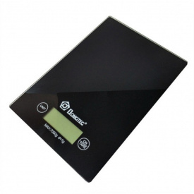 Сенсорные электронные кухонные весы до 7 кг Domotec MS 912 чёрный (44265)