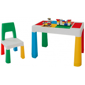 Столик со стульчиком LAMOSA MULTIFUN 5 в 1 Разноцветный (9037)