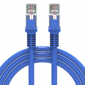 Патч-корд Lesko RJ45 5m сетевой кабель Ethernet (1275-2599)