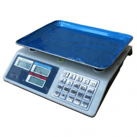 Весы торговые электронные до 50 кг HLV 982S Metall Button (006069)