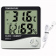Термометр гигрометр электронный Digital HTC-2 Белый (20053100183) Киев
