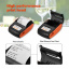 Мобильный термопринтер чеков для смартфона Goojprt PT-120 + чехол Оранжевый (100620) Хмельницький