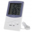 Термометр/гигрометр/метеостанция + выносной датчик TA 318 Белый (RI0715) Житомир