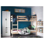 Каркас кровати двухъярусной IKEA MYDAL Светло-коричневый (001.024.52) Хмельницкий