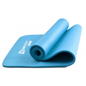 Мат для фитнеса и йоги Hop-Sport HS-N010GM 1 см Голубой