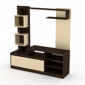 Стенка для гостиной Милана Компанит венге