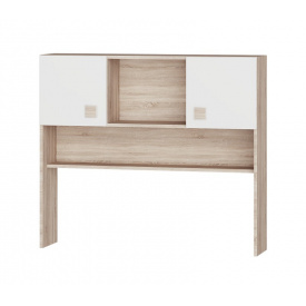 Надстройка для стола Эверест Соната сонома+ белый