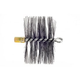 Щетка металлическая Savent 160 мм для чистки дымохода