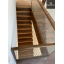 Изготовление деревянных лестниц в дом с металлическими балясинами Вишневое