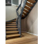 Изготовление деревянной лестницы в дом на второй этаж на больцах в тетиву без металлического каркаса Житомир