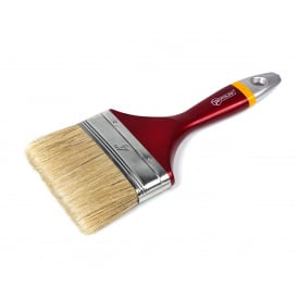 Кисть малярная Polax флейцевая деревянная ручка Евро 4" (14-006)