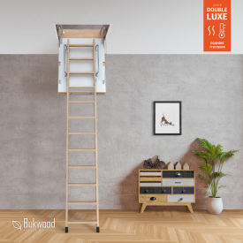 Чердачная лестница Bukwood Double Luxe Mini 100х80 см