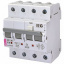 Дифференциальный автомат ETI KZS-4M 3p+N C 25/0,03 тип AC (6kA) Луцьк