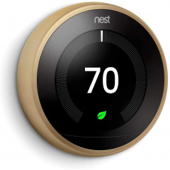 Термостат Nest Learning Thermostat 3nd Generation Stainless Gold (T3007ES) Ужгород