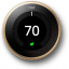 Термостат Nest Learning Thermostat 3nd Generation Stainless Gold (T3007ES) Рівне