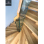 Виготовлення дерев`яних сходів на другий поверх зі скляними прилами Полтава