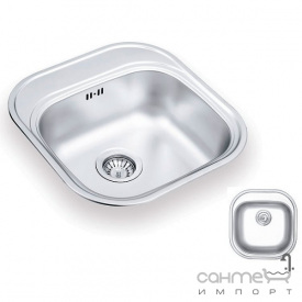 Кухонная мойка Ukinox Galant 465.488 GT 6K L н/с декор