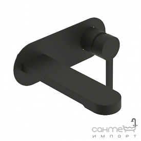 Смеситель для раковины скрытого монтажа Devit Laguna Black 8411X110B матовый черный