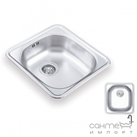 Кухонная мойка Ukinox Compact 465.435 GT 6K L декор