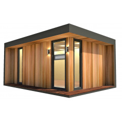 Барнхаус современный модульный дом 8х4 м Новое