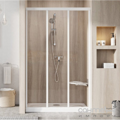 Душевые двери Ravak Supernova ASDP3-80 198 Transparent 00V401R2Z1 белый Сарны