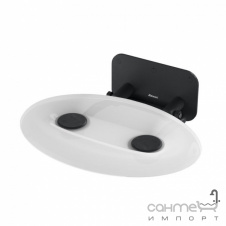 Сидение для ванной комнаты Ravak Ovo P II B8F0000056 Сlear/Black