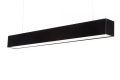 Светильник дизайн-класса на тросовых подвесах линейный 35W 45х72х1200 мм