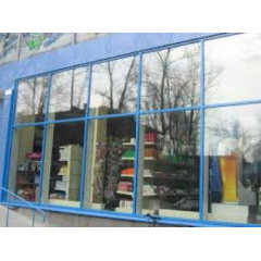 Фасадні алюмінієві вікна з фарбуванням від заводу в Києві, фасадне скління Переяслав-Хмельницький