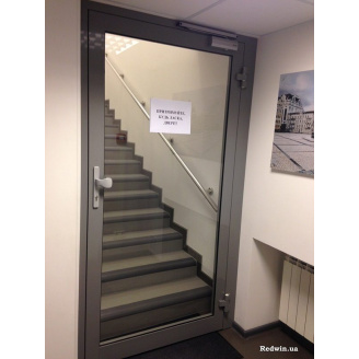 Алюминиевые двери от завода в Киеве для магазина, офиса или дома