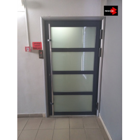 Алюминиевые входные двери Aluron (Польша) для дома