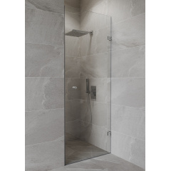 Стеклянная дверь в душ прозрачная 2000x600мм Запорожье