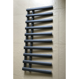 Дизайнерский полотенцесушитель Nice 10/1140 серый матовый