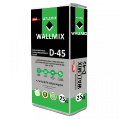 Самовыравнивающаяся смесь Wallmix Д-45, 25 кг Рівне