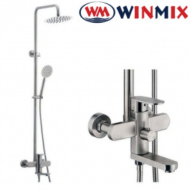 Душевая колонна со смесителем Winmix АВА-009-J из нерж стали SUS304