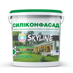 Краска фасадная силиконовая «Силиконфасад» с эффектом лотоса SkyLine 14 кг Чернівці