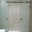 Перегородка для ванной раздвижная с двумя дверьми и две глухие части Камінь-Каширський