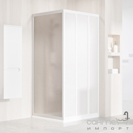 Неподвижная боковая стенка для душевой кабины Ravak Supernova APSS-90 198 профиль белый/стекло pearl