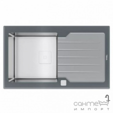 Фото - Кухонная мойка Teka Diamond RS15 1B 1D 86 115100021 серое стекло Кухонная мойка Teka Diamond RS15 1B 1D 86 115100021 серое стекло