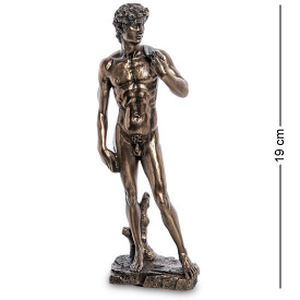 Статуэтка декоративная Давид 19 см Veronese AL84425