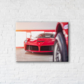Картина на холсте IBR Ferrari 110x145 см