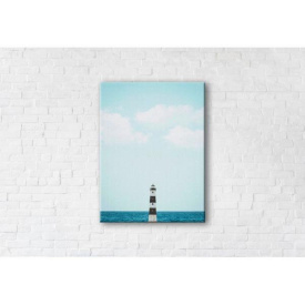 Картина на холсте IBR Lighthouse On The Horizon 110x145 см